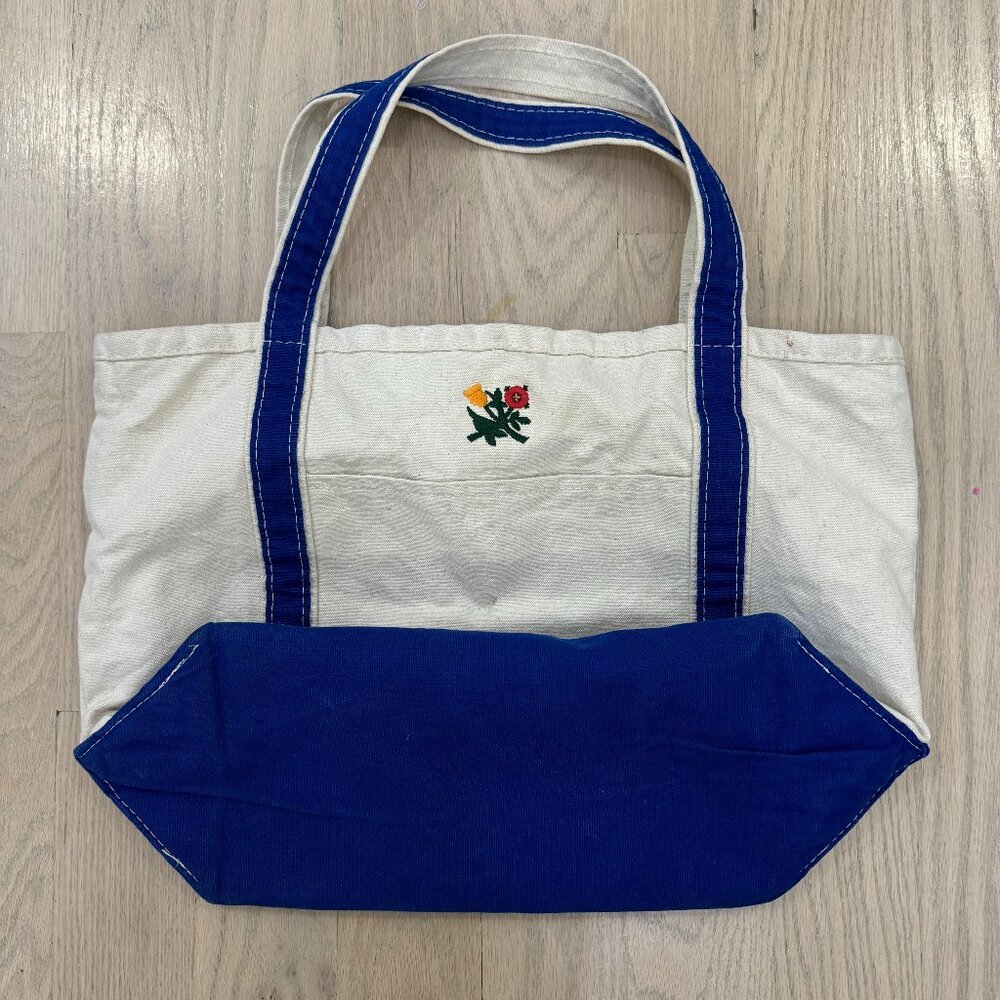 AIMÉ LEON DORE CREST CONTRAST TOTE BAG